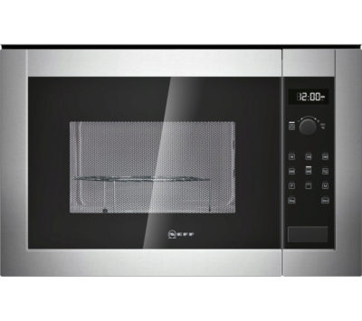 NEFF  H12GE60N0G Built-in Microwave with Grill - Stainless Steel